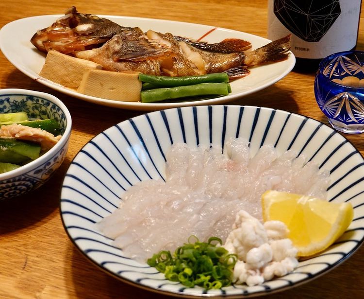 plate of Fugu - most dangerous foods in the world