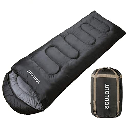 SoulOut Envelope Sleeping Bag For Adults, Children