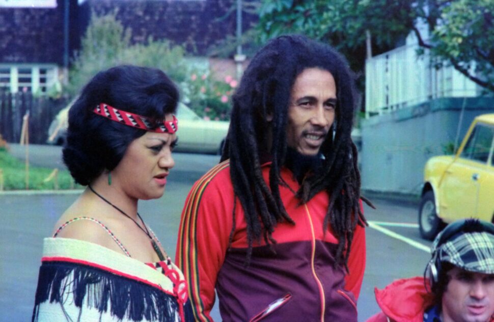 Bob Marley with woman