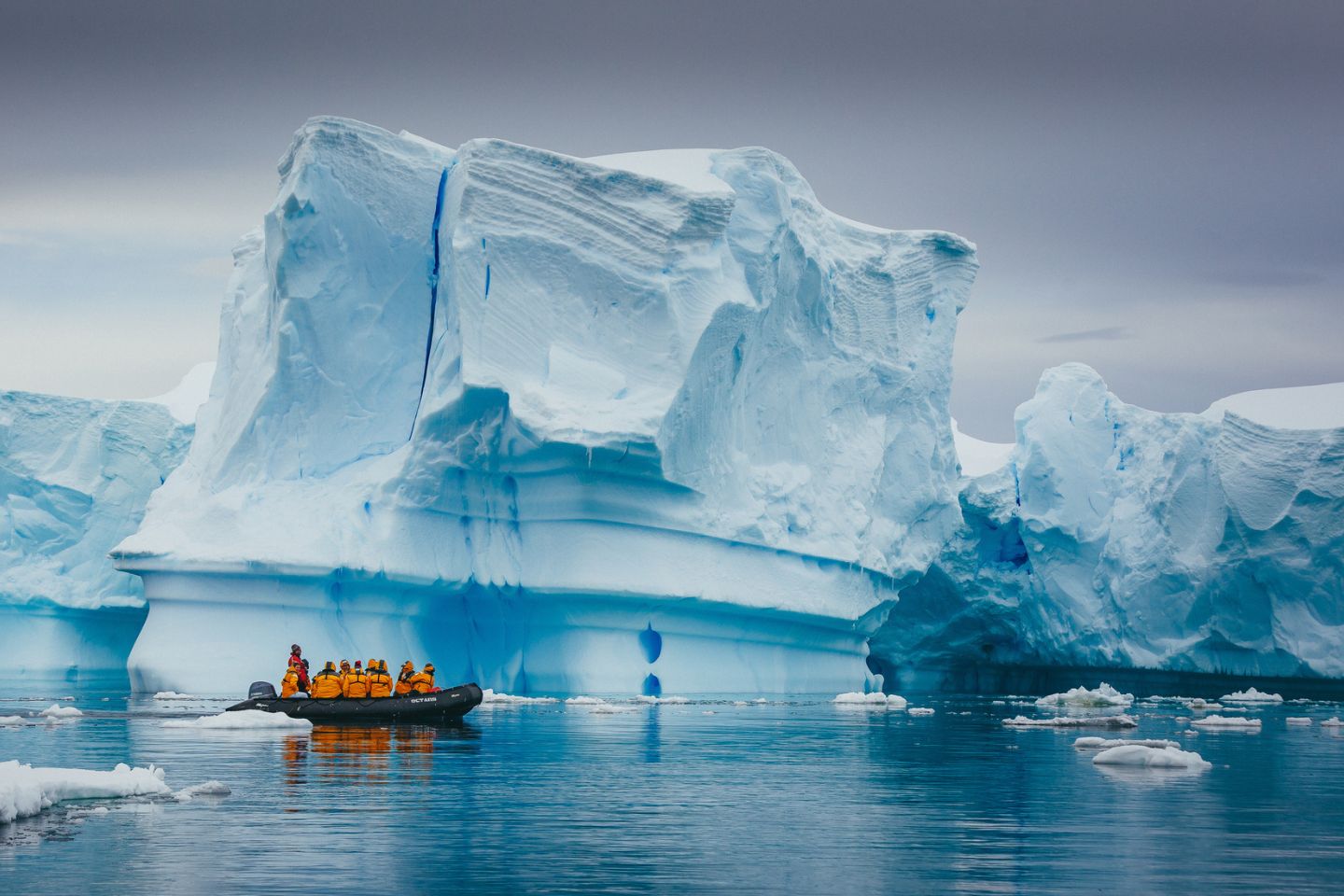 tourist cruise in Antarctica