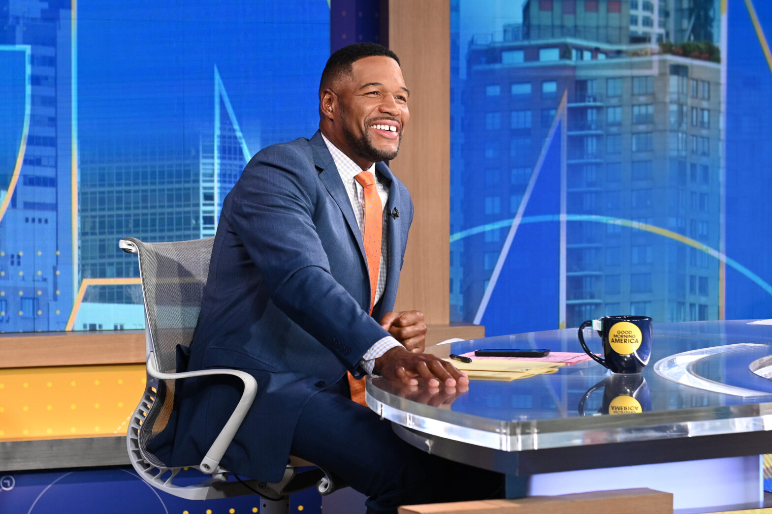 Michael Strahan Tackles Style With His Line of Travel Fits