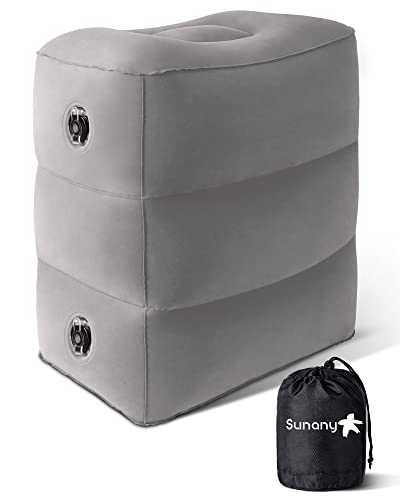 Sunany Inflatable Foot Rest Pillow
