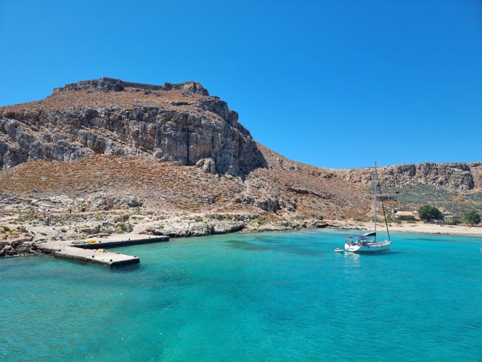 beach coastline in Crete