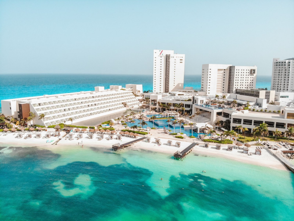 Cancun is a great setting for affordable weddings.