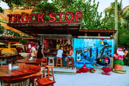San Pedro is the home of plenty of exciting things to do in Belize! Enjoy a beach bar at your leisure or take a swim.  