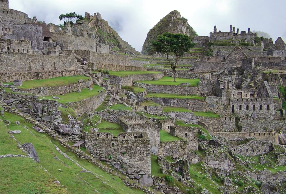 Machu Picchu ruins. The complex architecture of this site makes for a very interesting discussion.