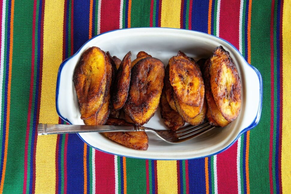 plantains on a dish