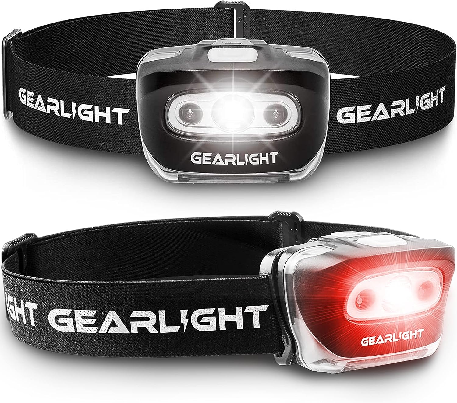 GearLight LED Headlamp (2-pack)
