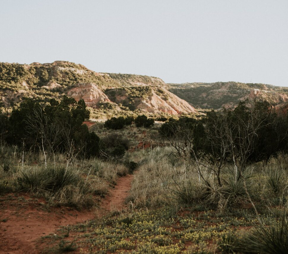 The majority of "The Chosen" filming has been completed in Texas. Find out more about the different locations producers selected. Pictured: Texan canyons and grassland 