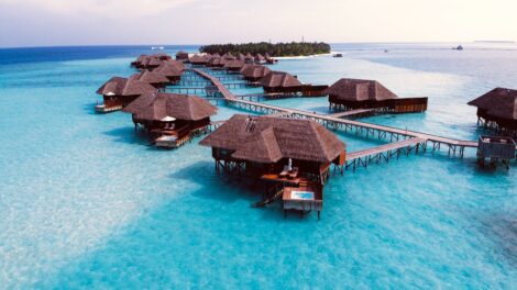 The overwater villas in the Maldives offer luxury features that will satisfy even the most affluent traveler.