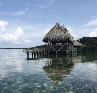Panama's intimate bungalows offer panoramic views of the pristine water. 