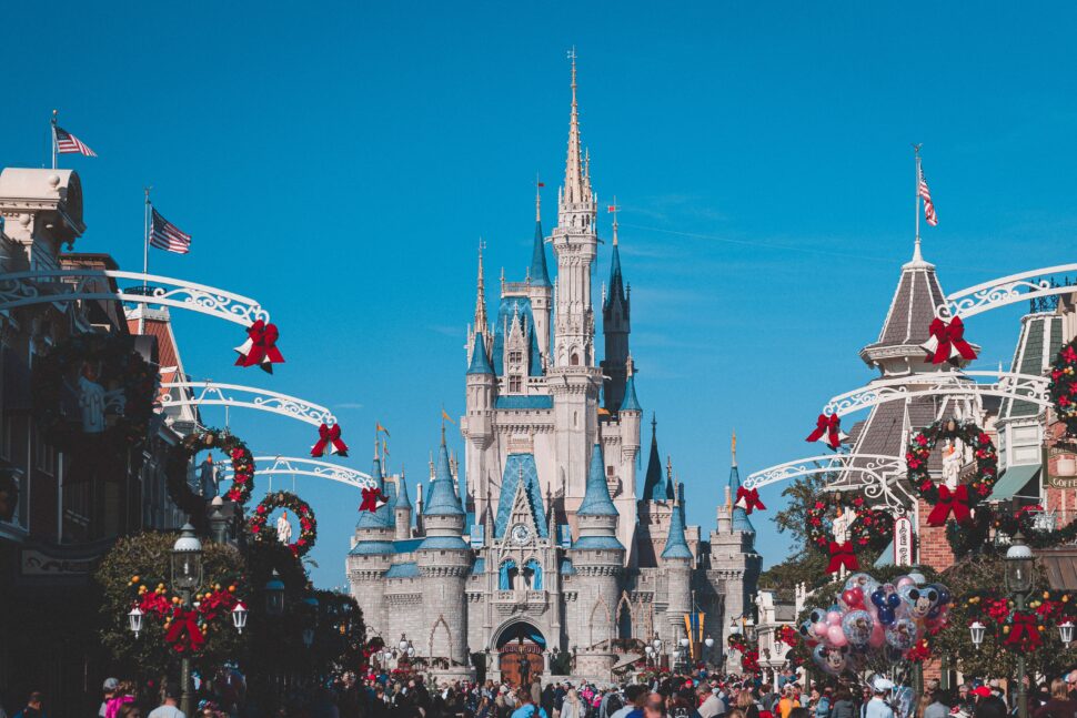 Disneyland's castle in Orlando