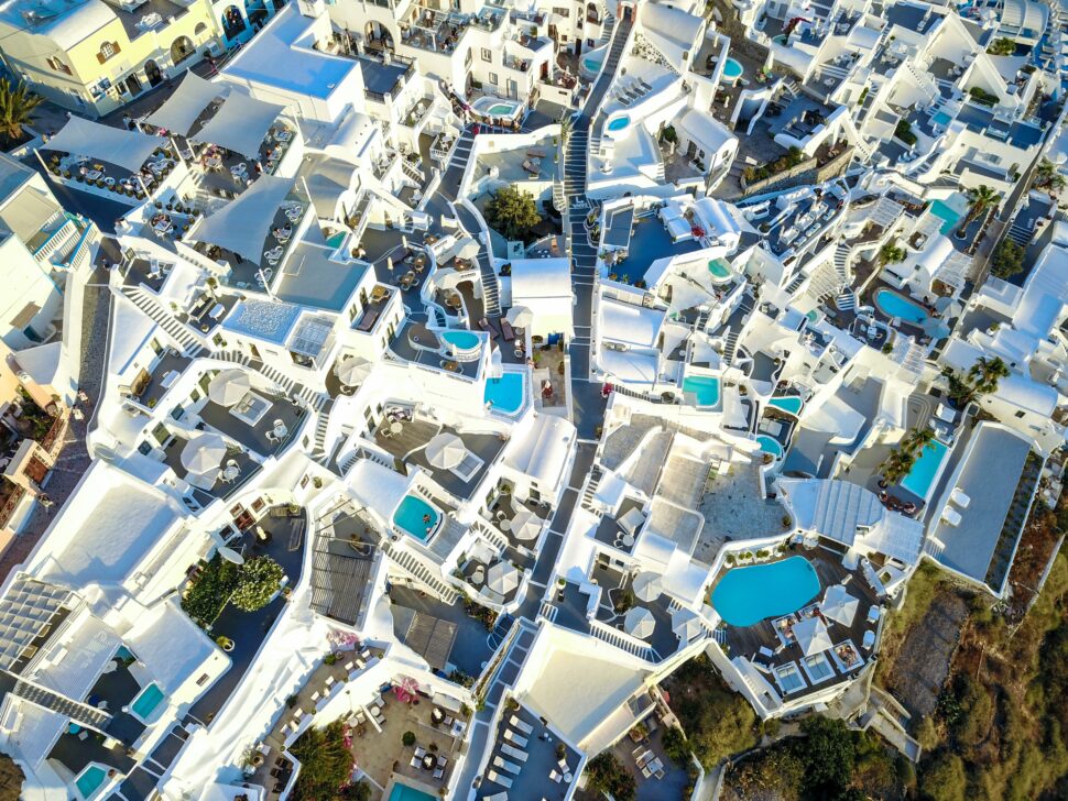 Firs and Oia are the best rated popular areas of Santorini. Check out the best accommodations available in each village. 