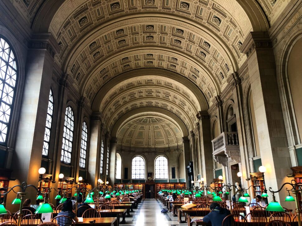 library in Boston