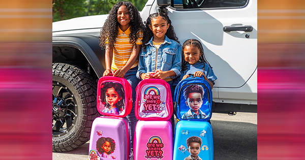 Black-Owned Brand Creates Travel Gear Celebrating Kids Of Color
