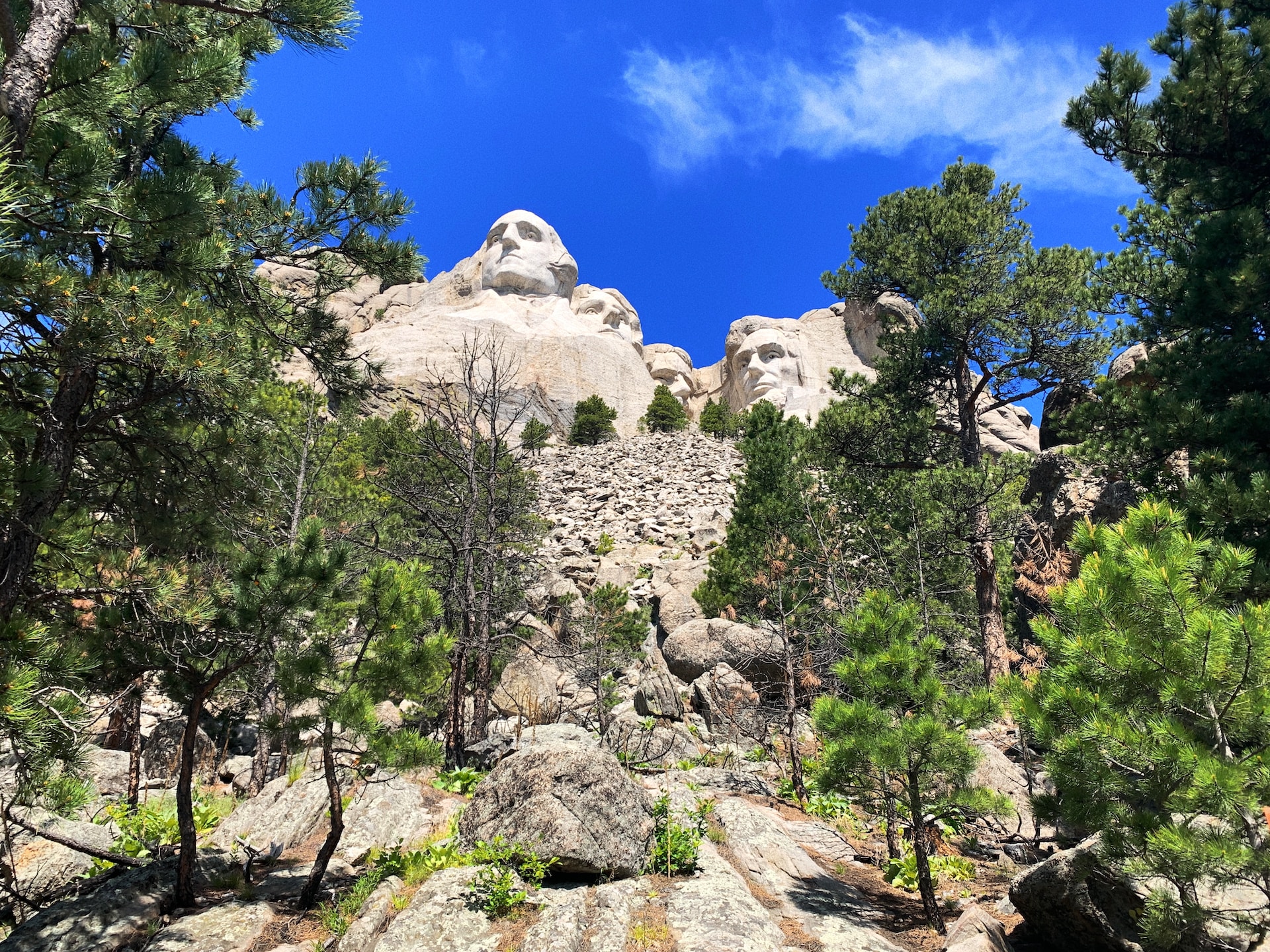 Rushmore in the Black Hills region of South Dakota