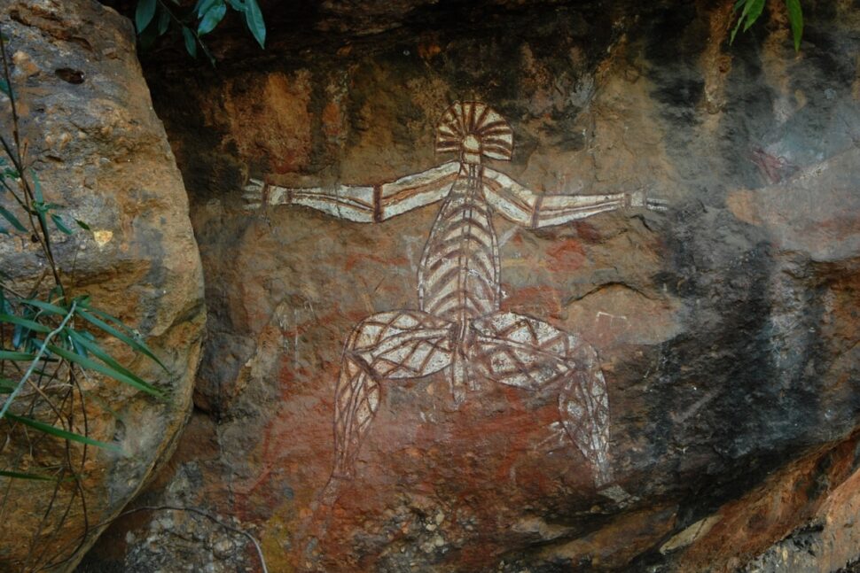 Aboriginal drawings Kakadu National Park, Australia