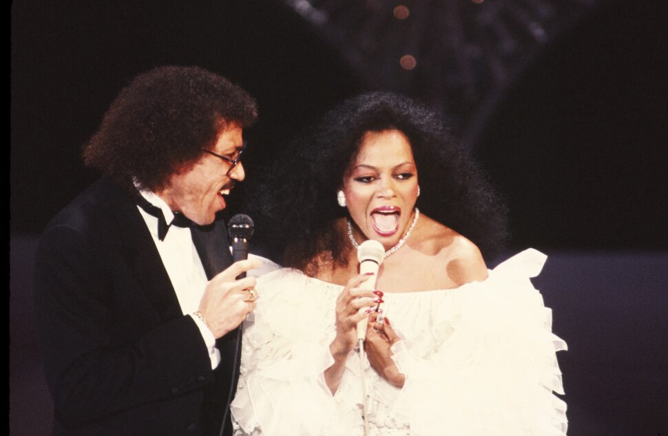 Lionel Ritchie and Diana Ross