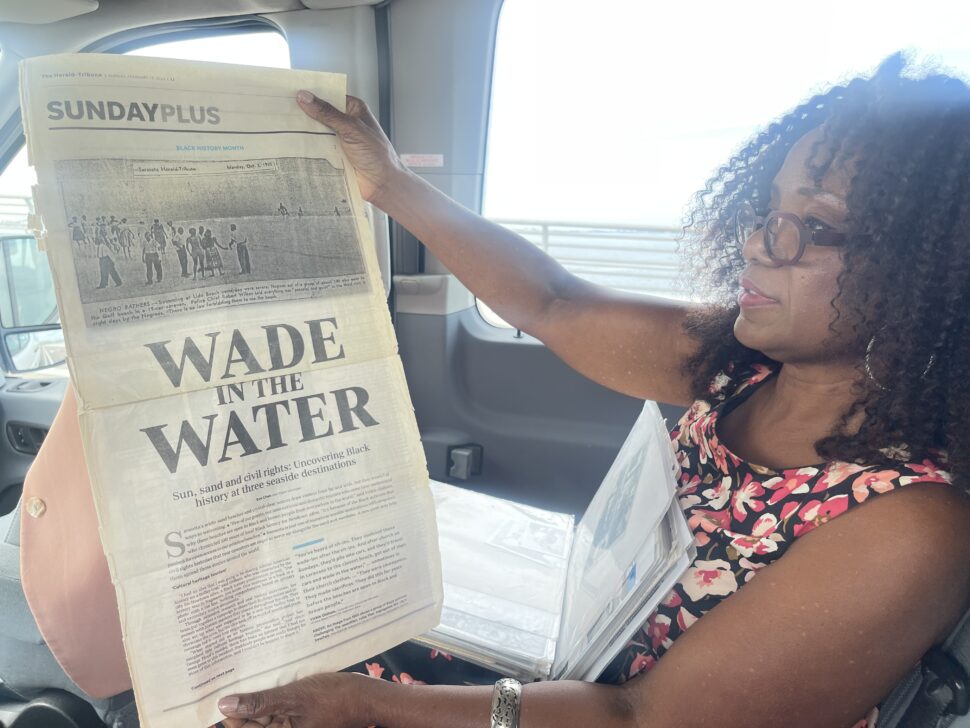 Wade-In Protest in Sarasota, Florida 