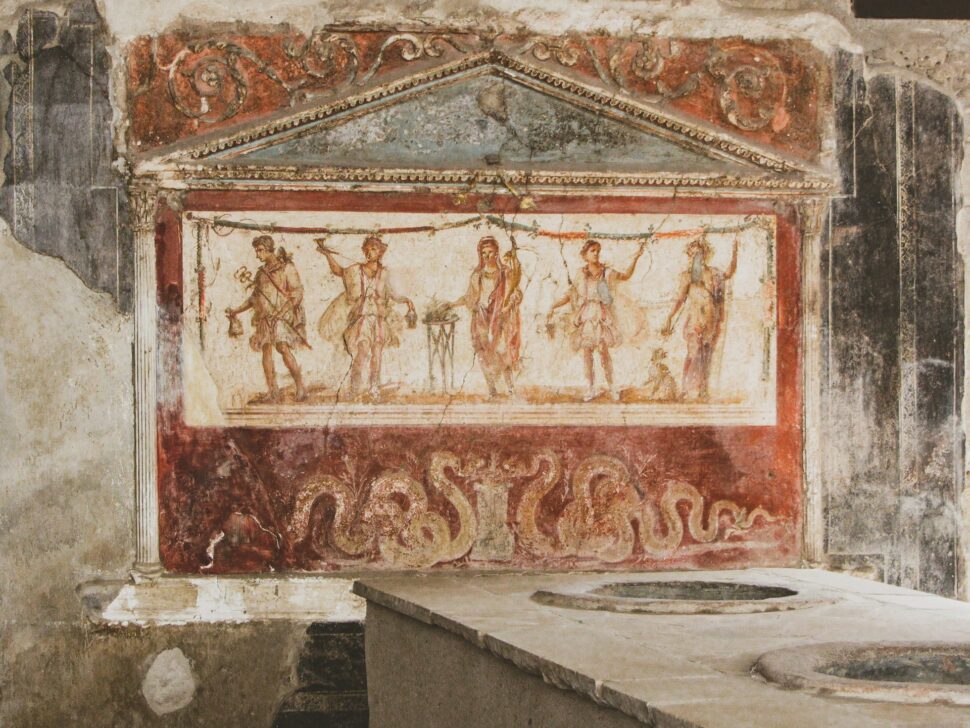 Ancient Roman fresco

