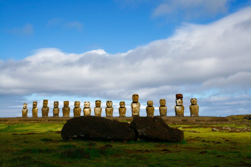 Easter Island in daytime 