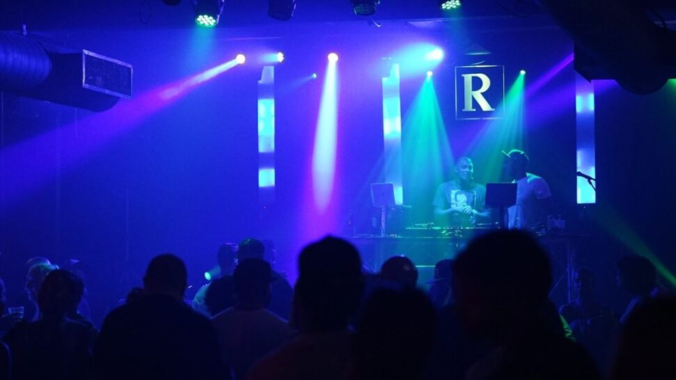 inside La Respuesta nightclub in Puerto Rico
