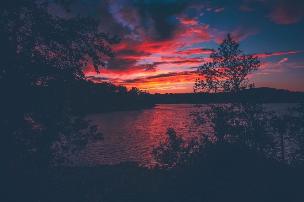 Sunset at Lake Lanier
