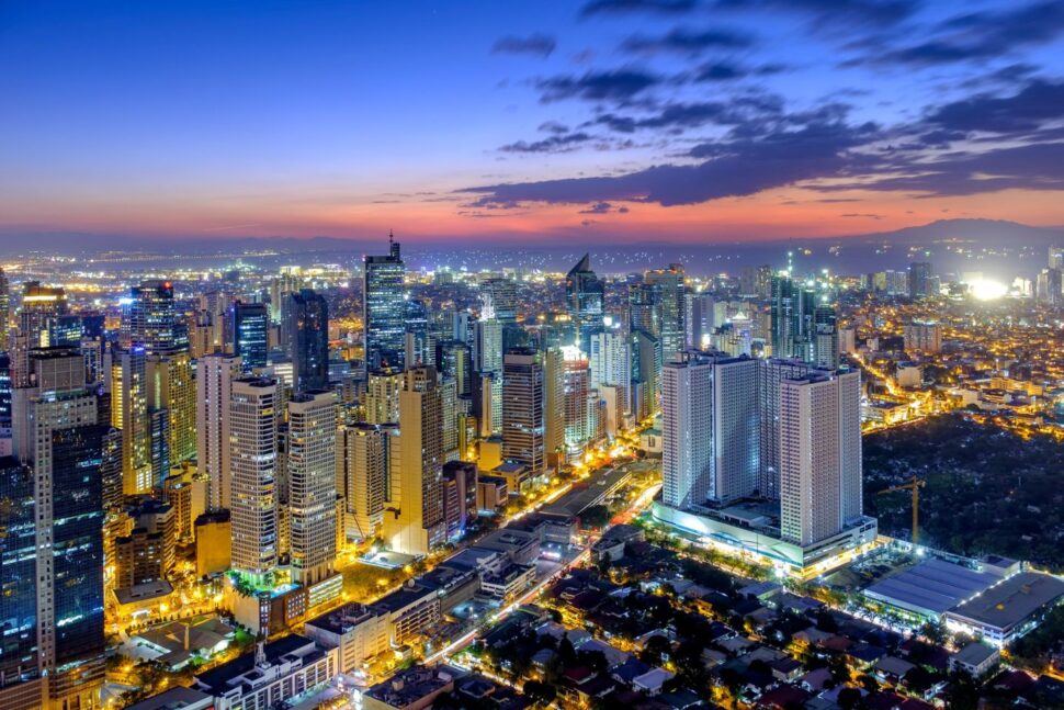 Makati Sunset in the Philippines