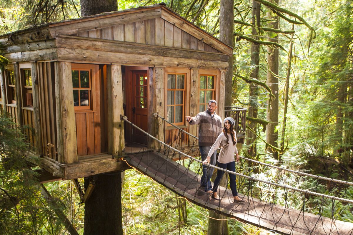 Fulfill Your Childhood Dreams With These Treehouse Stays In Washington State