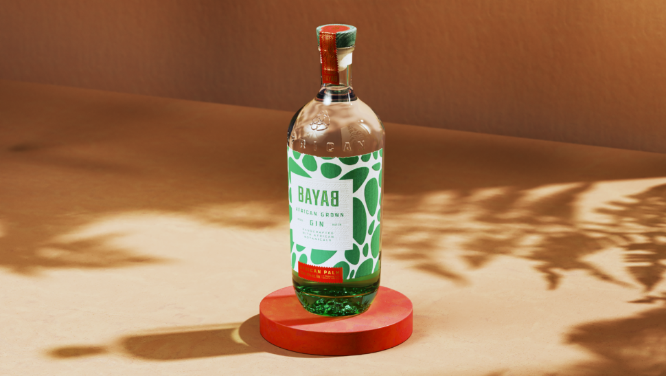 bottle of Bayab Palm and Pineapple