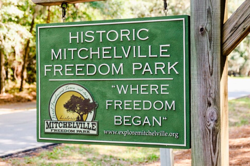 Mitchelville Entrance Sign