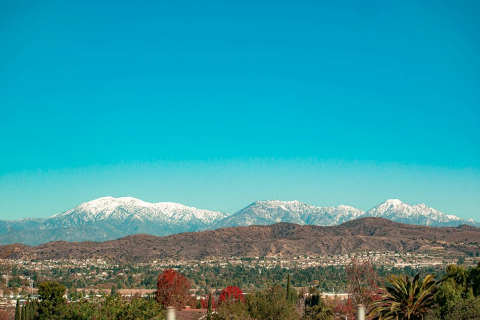 Mountains in Napa Valley, California