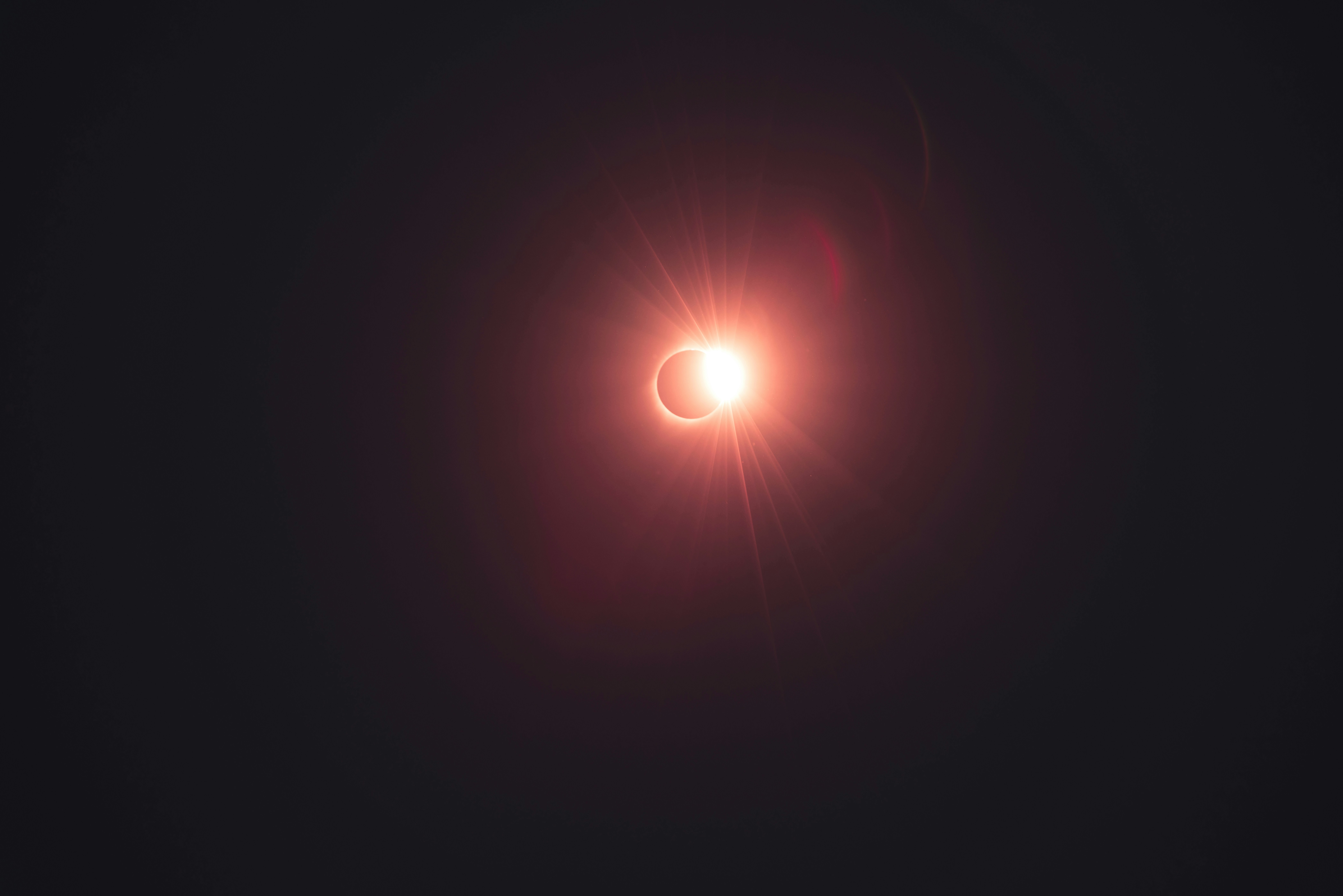 view of a solar eclipse