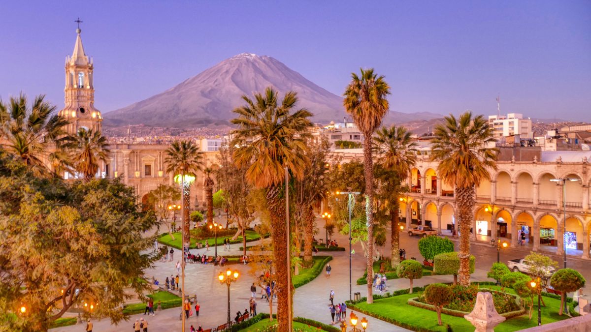 Discover Arequipa, A Peruvian Town Built Entirely From White Volcanic Stone