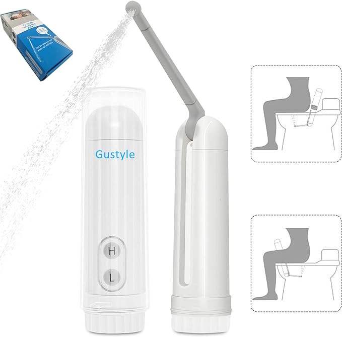 2nd Generation Portable Travel Bidet by GUSTYLE