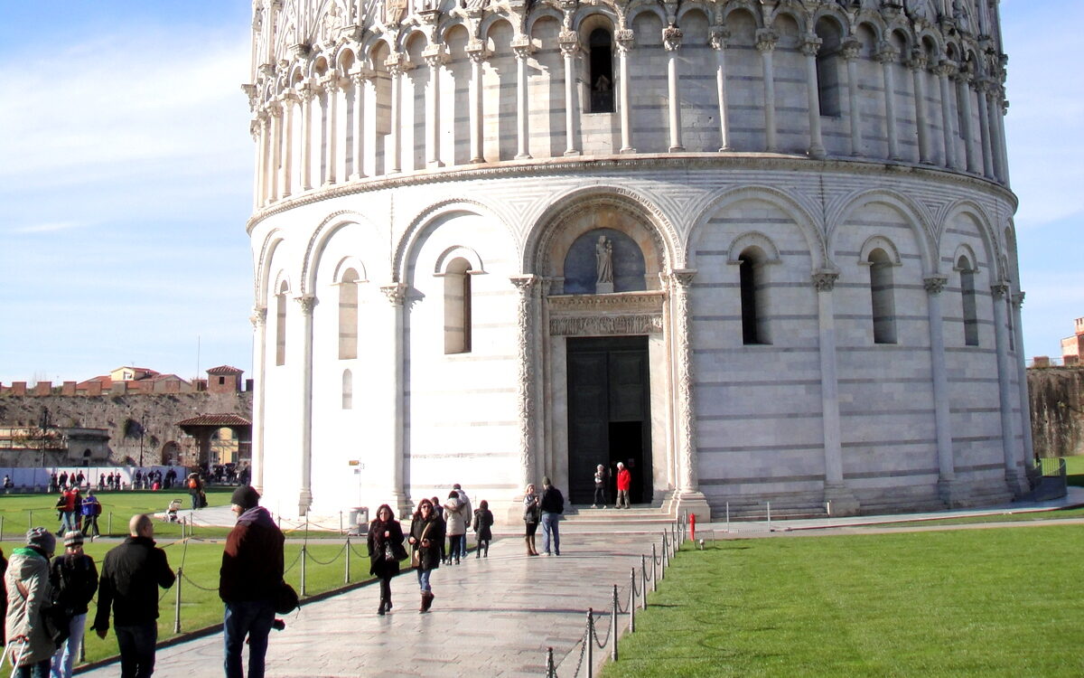 Pictured: Pisa Baptisery