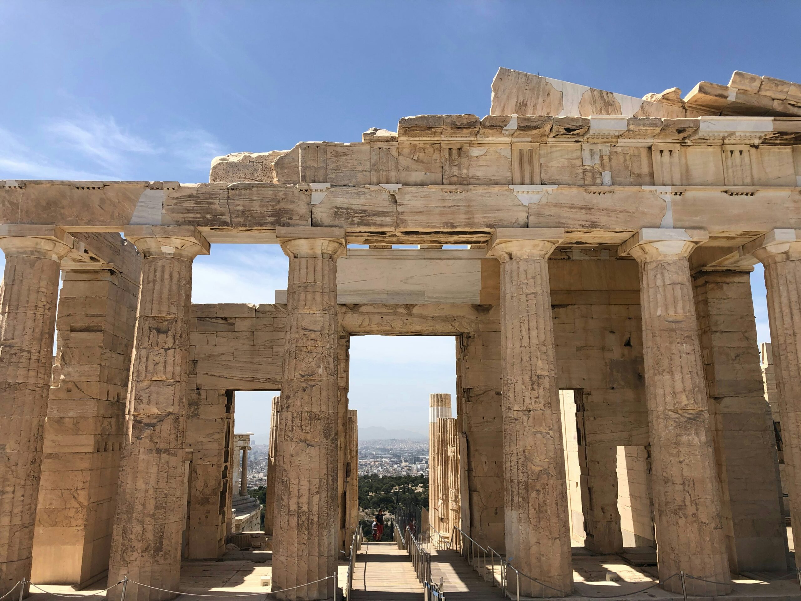 The historical sites of Greece are most comfortably enjoyed in fall. Check them out during the best time to visit Greece.
pictured: the Acropolis