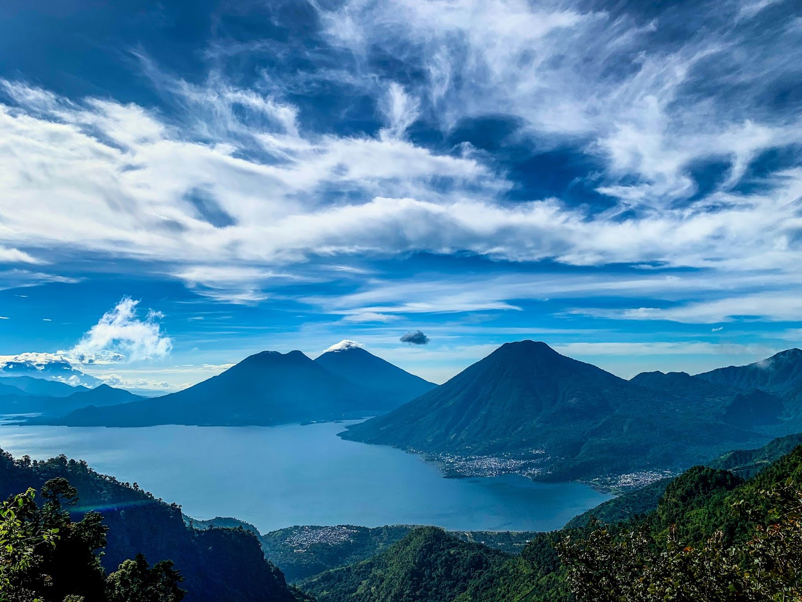 The weather is a reason that the dry season is the best time to visit Guatemala. 
pictured: cloudy weather in Guatemala 