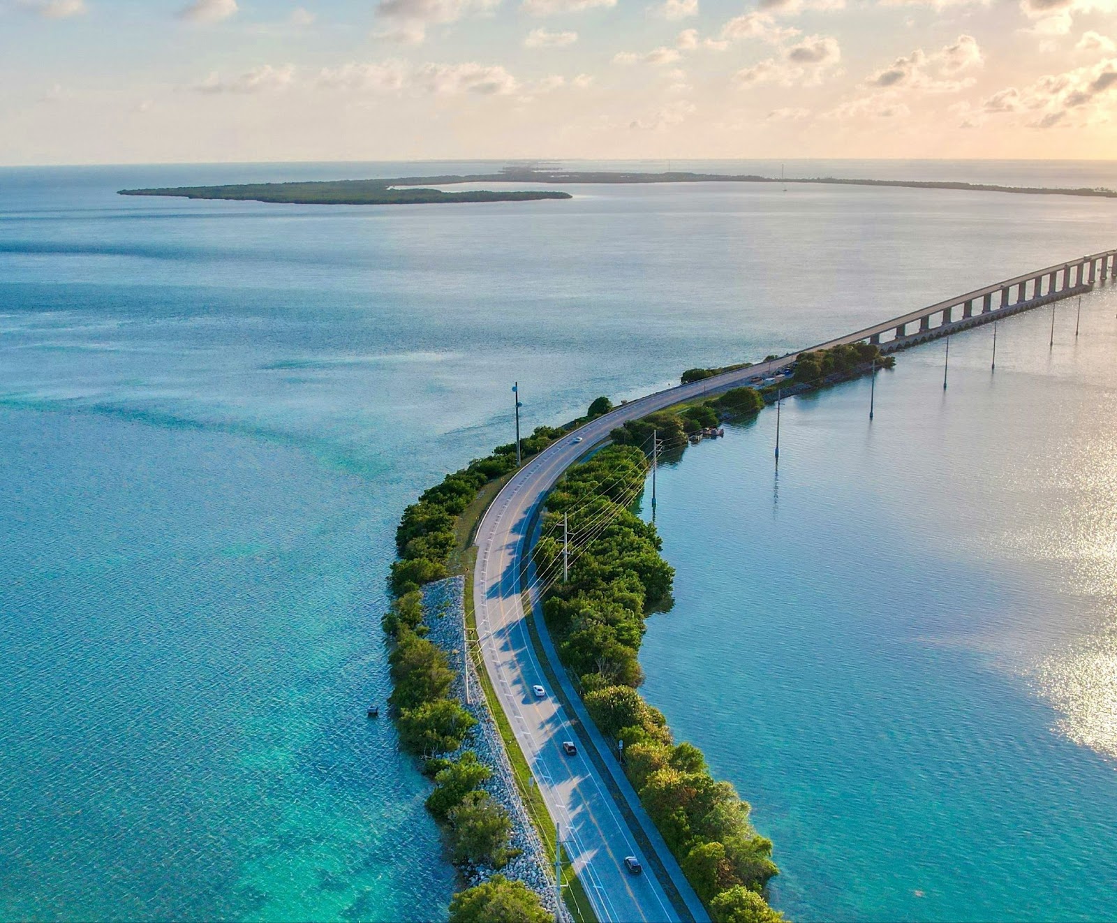 This scenic highway is a reason that April is the best time to visit the Florida Keys.
pictured: the Overseas Highway