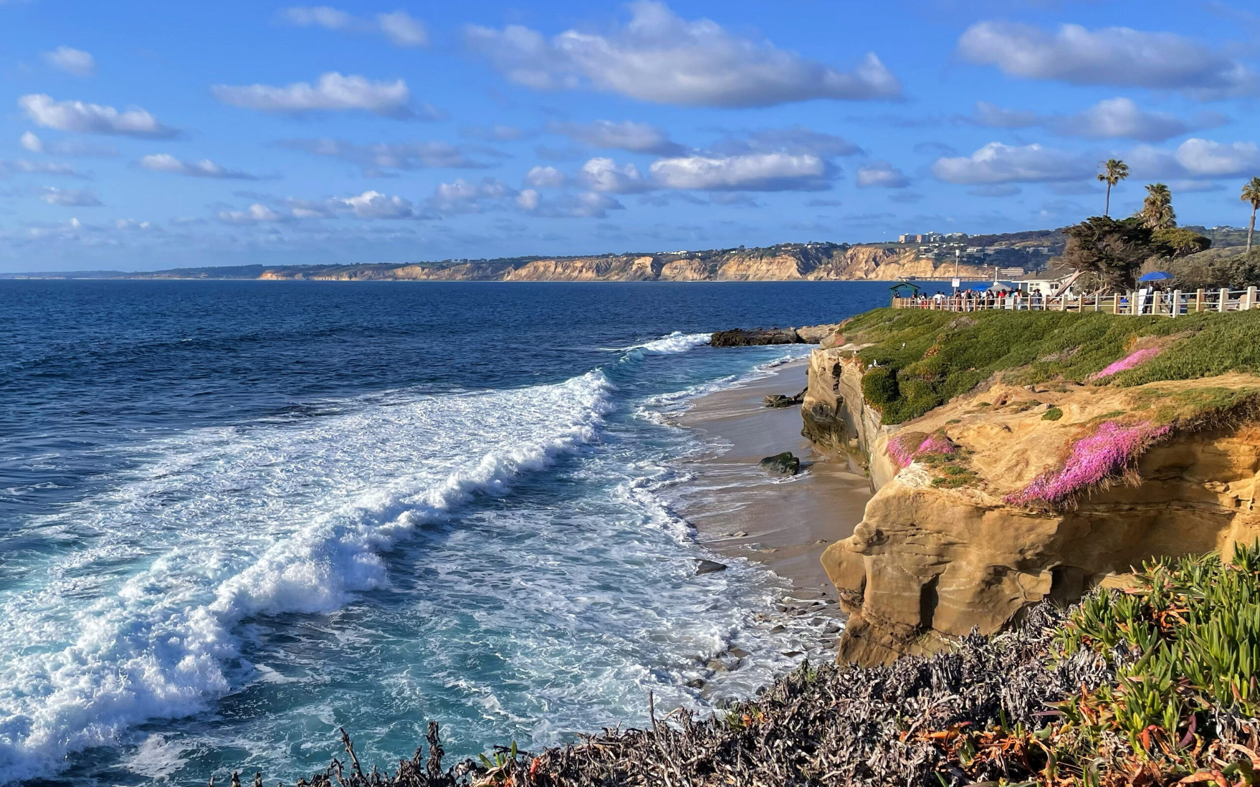 Scenic view of sea against sky,San Diego,California,United States,USA